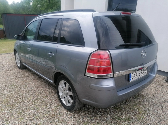 Opel Zafira cena 10700 przebieg: 295500, rok produkcji 2005 z Pruchnik małe 154